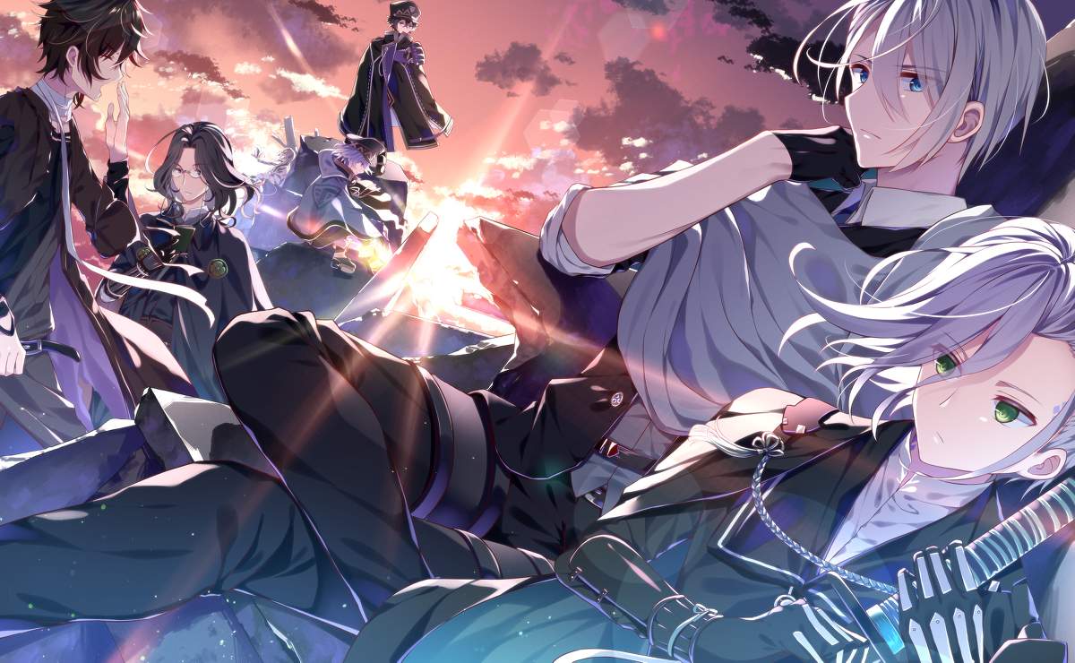 This is a pixiv picture whose title is 特命調査刀.