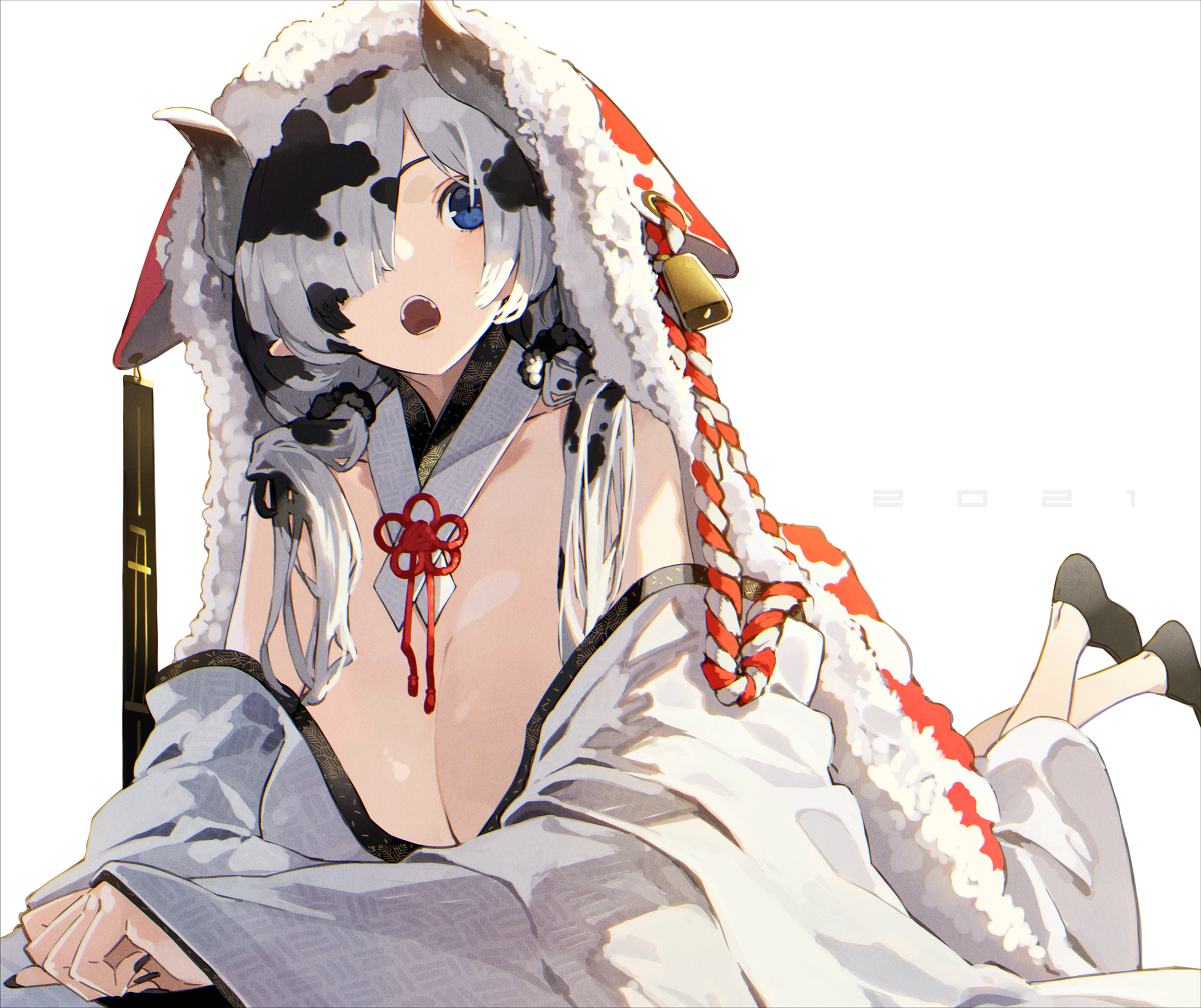 This is a pixiv picture whose title is 2021.