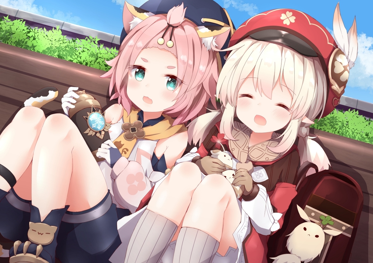 This is a pixiv picture whose title is 休憩.
