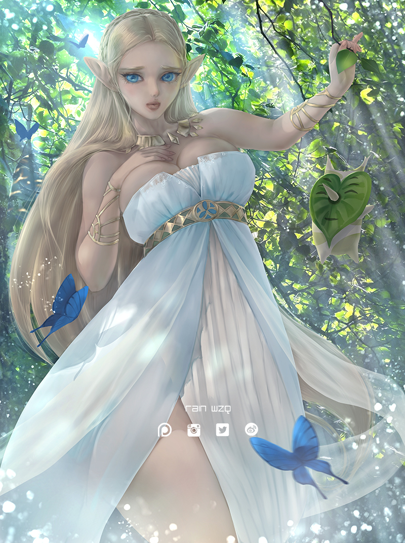 This is a pixiv picture whose title is Zelda 赛尔达.