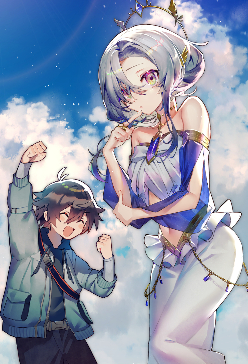 This is a pixiv picture whose title is 勇者の肋骨.