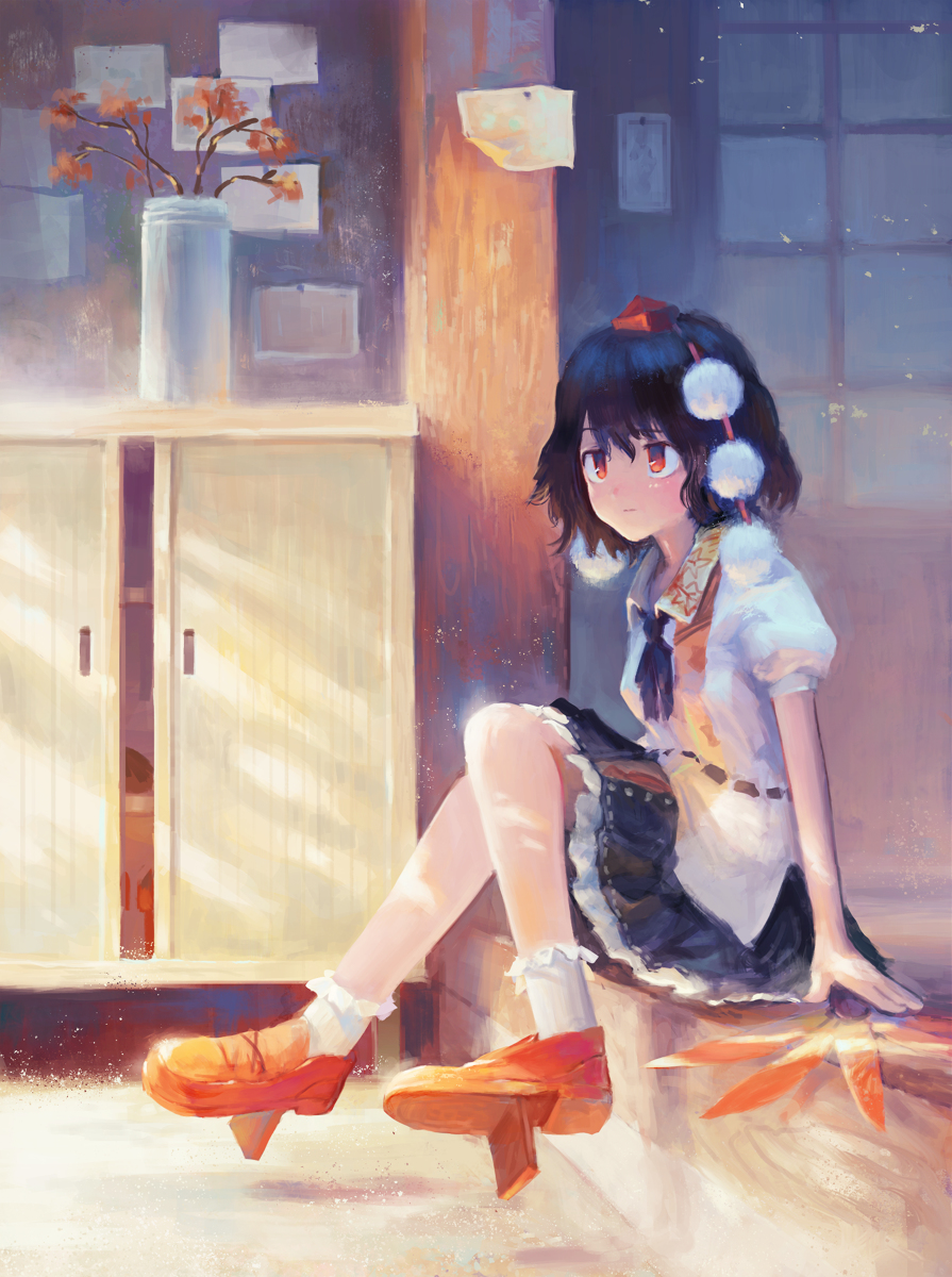 This is a pixiv picture whose title is 射命丸文.