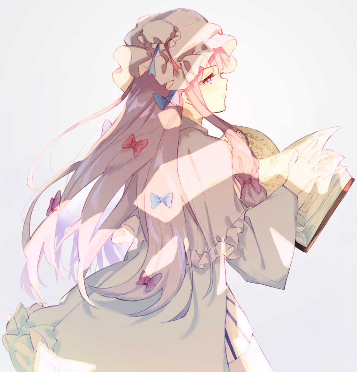 This is a pixiv picture whose title is パチュリー.