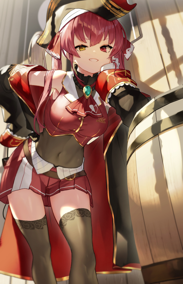This is a pixiv picture whose title is 船長.