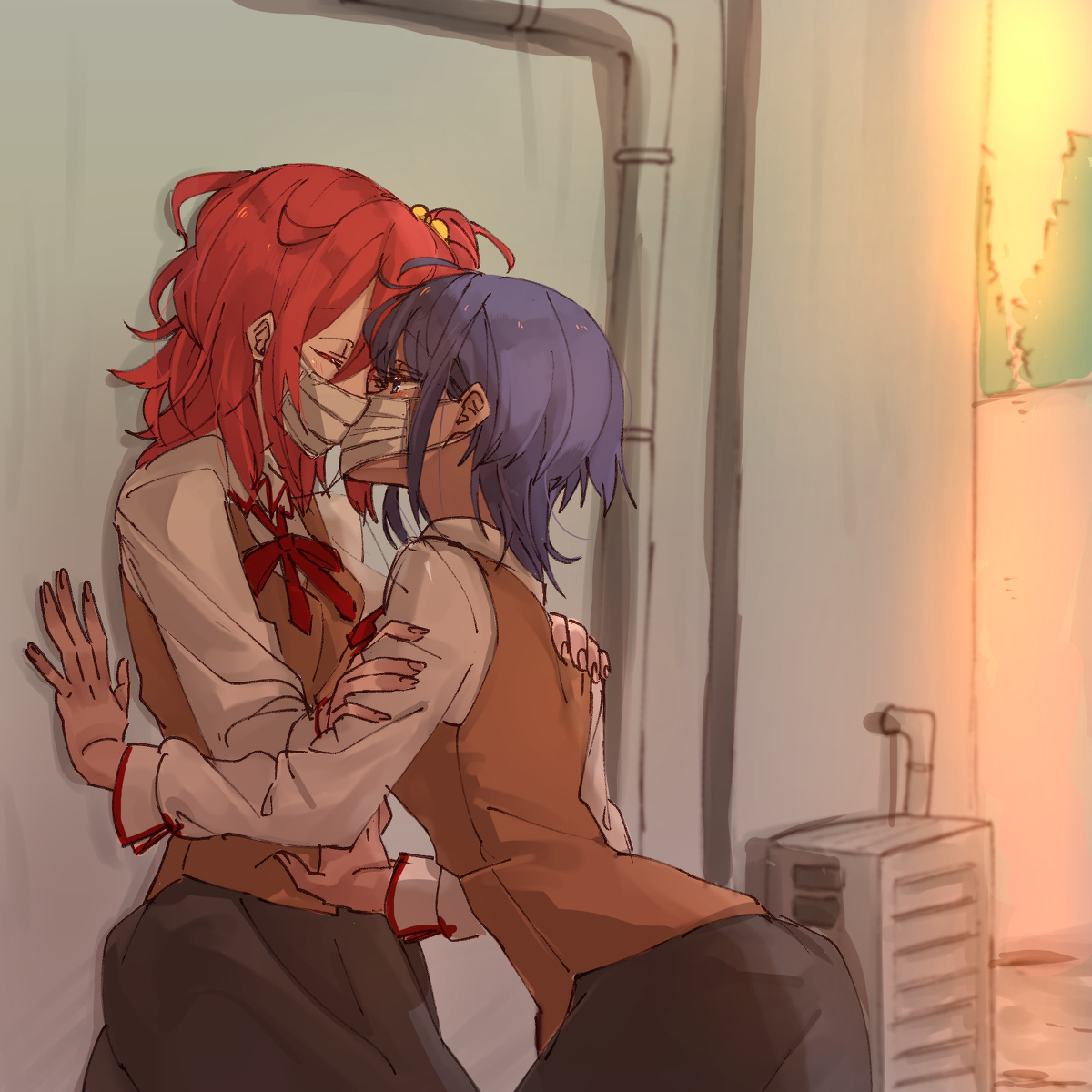 This is a pixiv picture whose title is 無題.