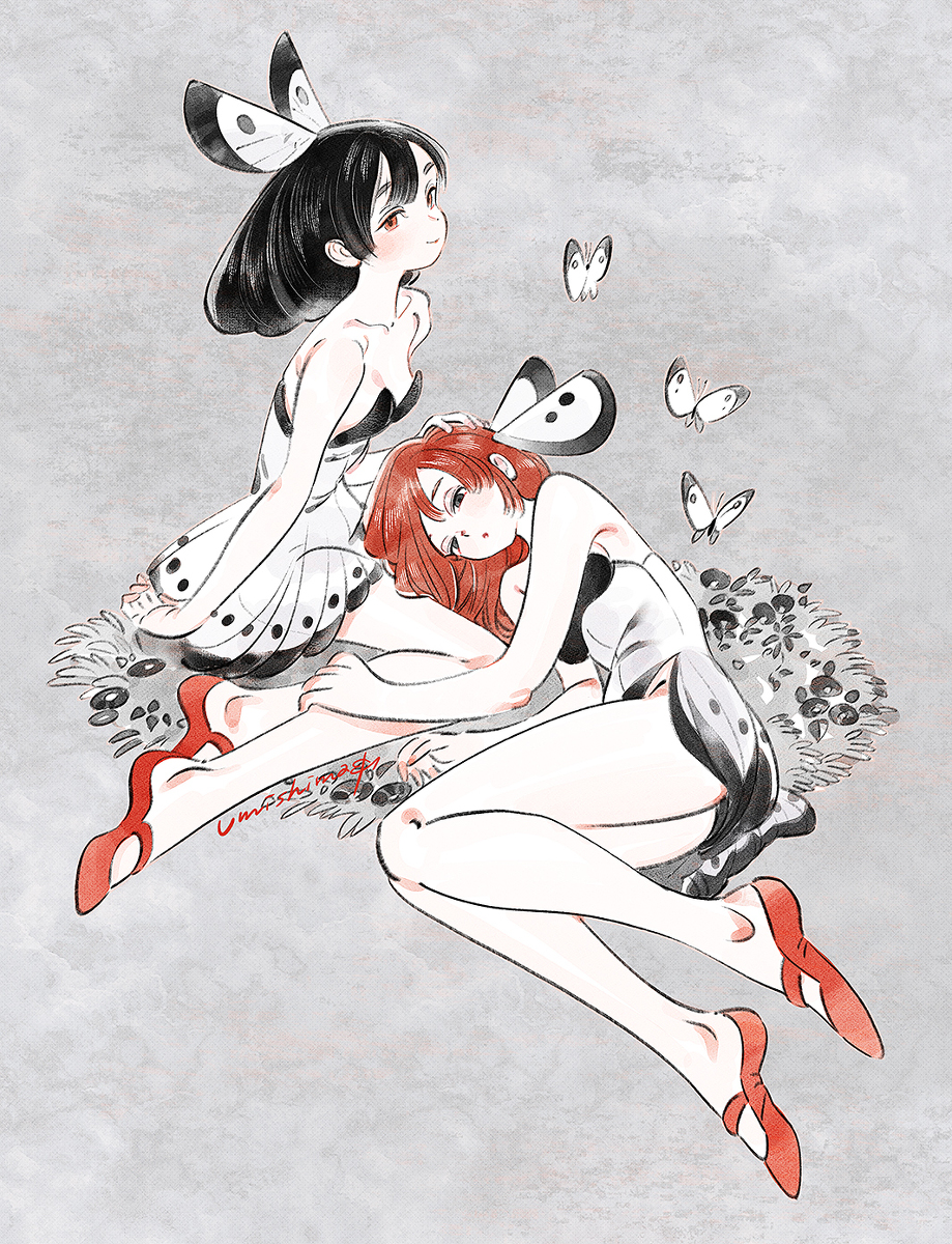 This is a pixiv picture whose title is ちょうちょう.
