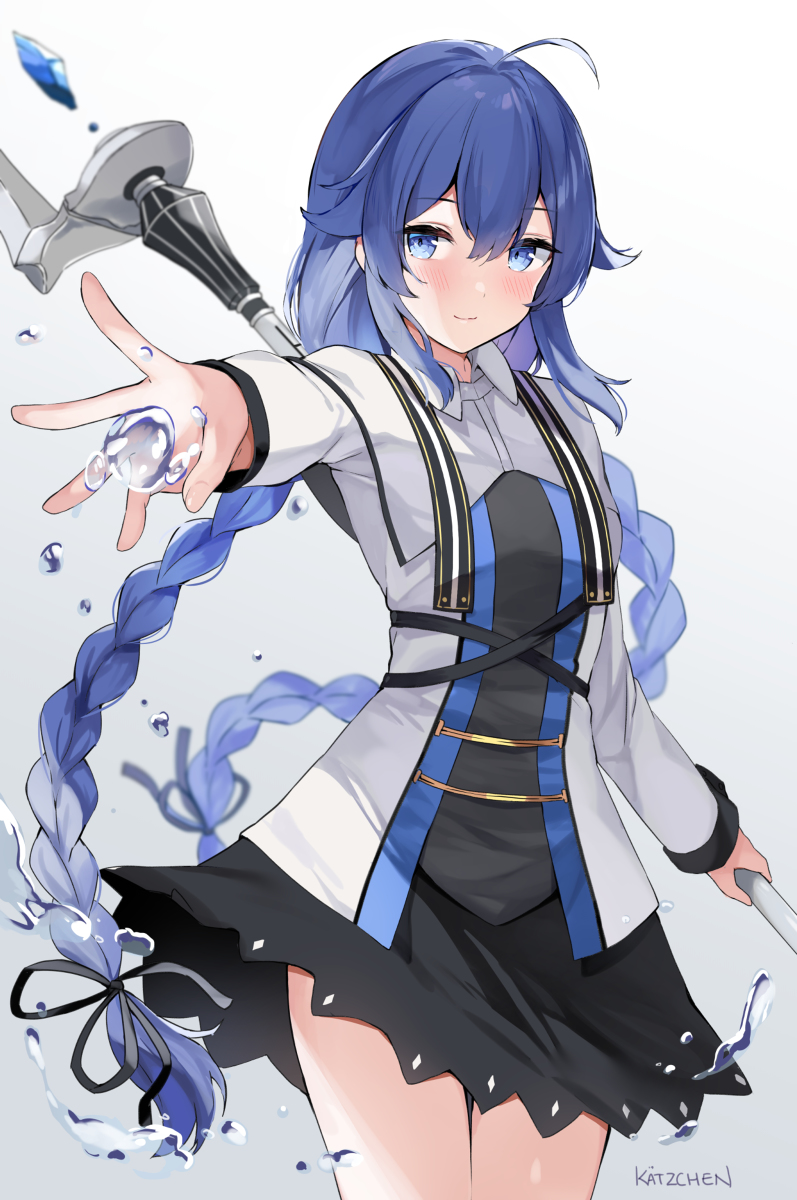 This is a pixiv picture whose title is ロキシー.