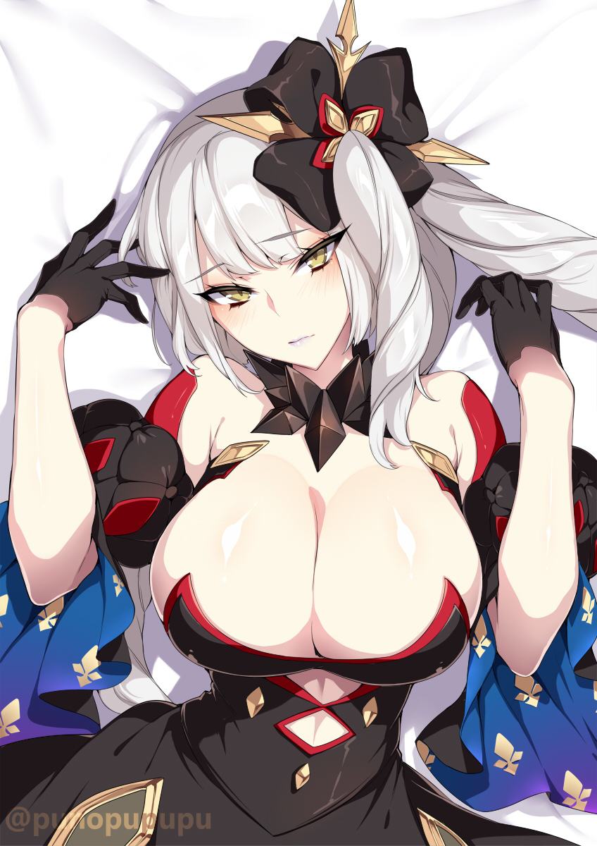 This is a pixiv picture whose title is 黒マリーちゃん.