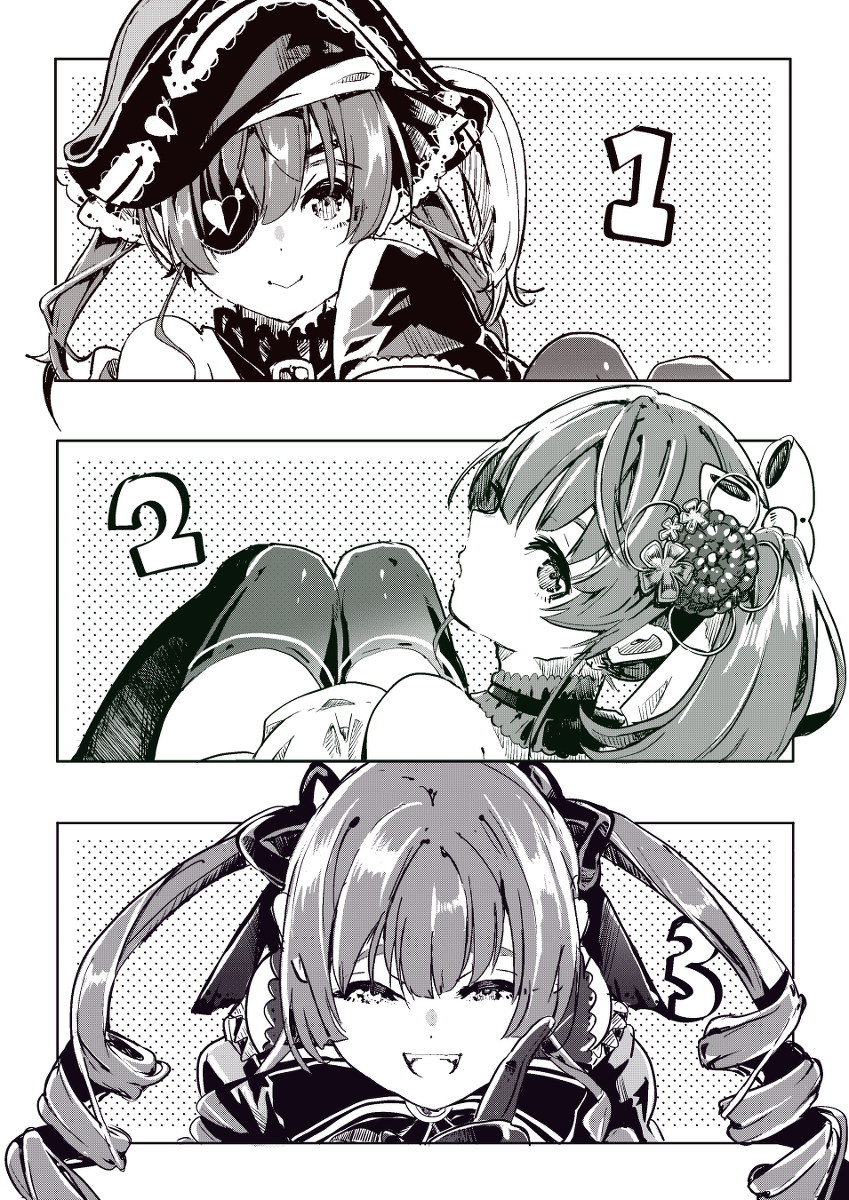 This is a pixiv picture whose title is 船長３衣装.