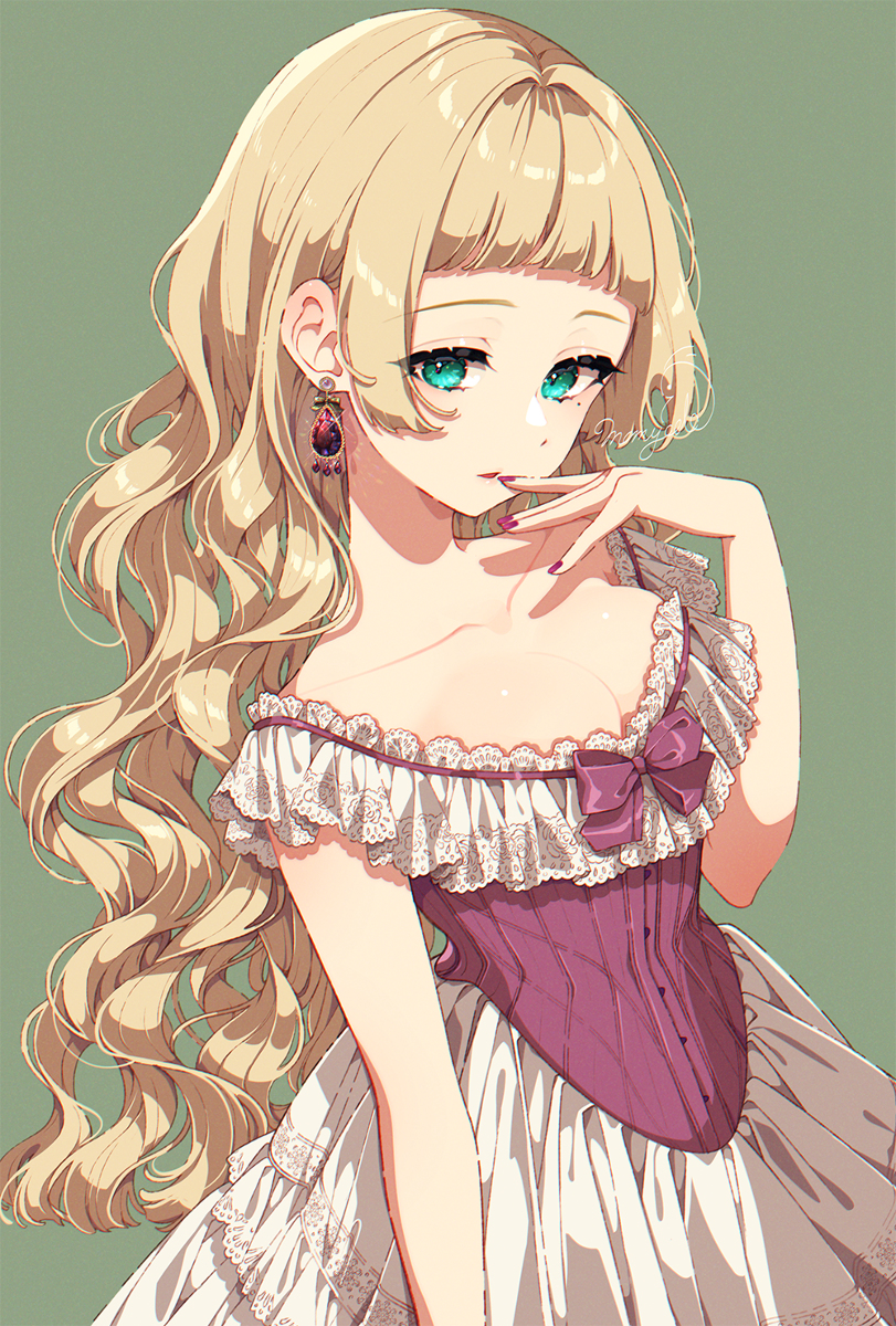 This is a pixiv picture whose title is コルセットの魅力.