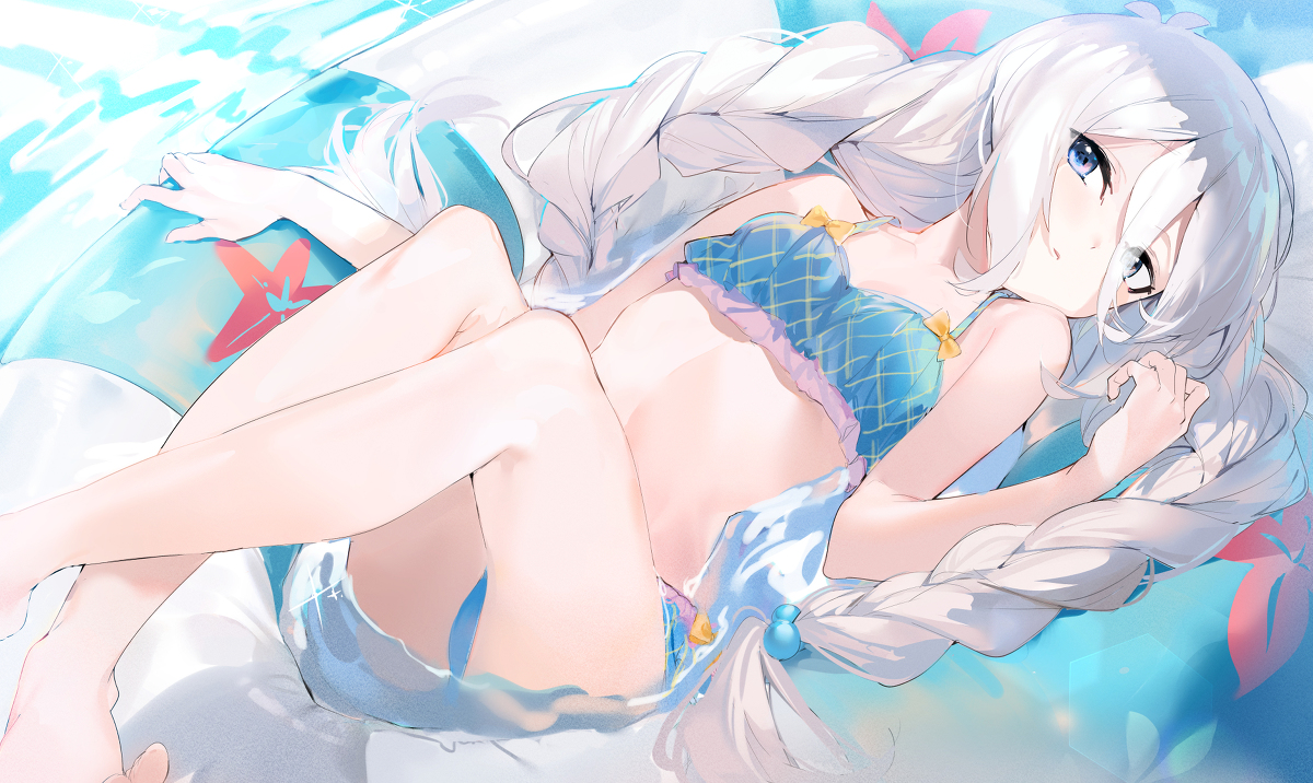 This is a pixiv picture whose title is 水着コッコロ.