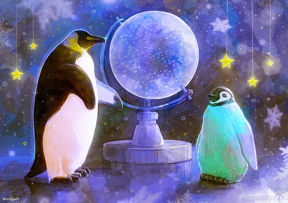 This is a pixiv picture whose title is 第5回ペンギンサミット.