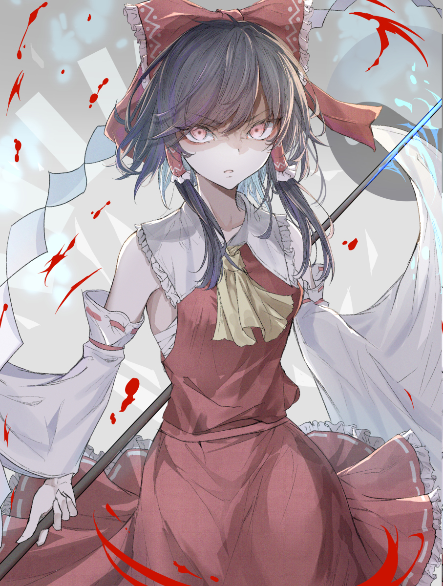 This is a pixiv picture whose title is 問答無用.
