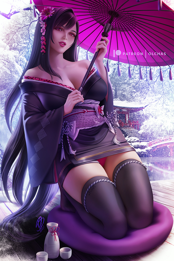 This is a pixiv picture whose title is Exotic Dress Tifa / ティファ.