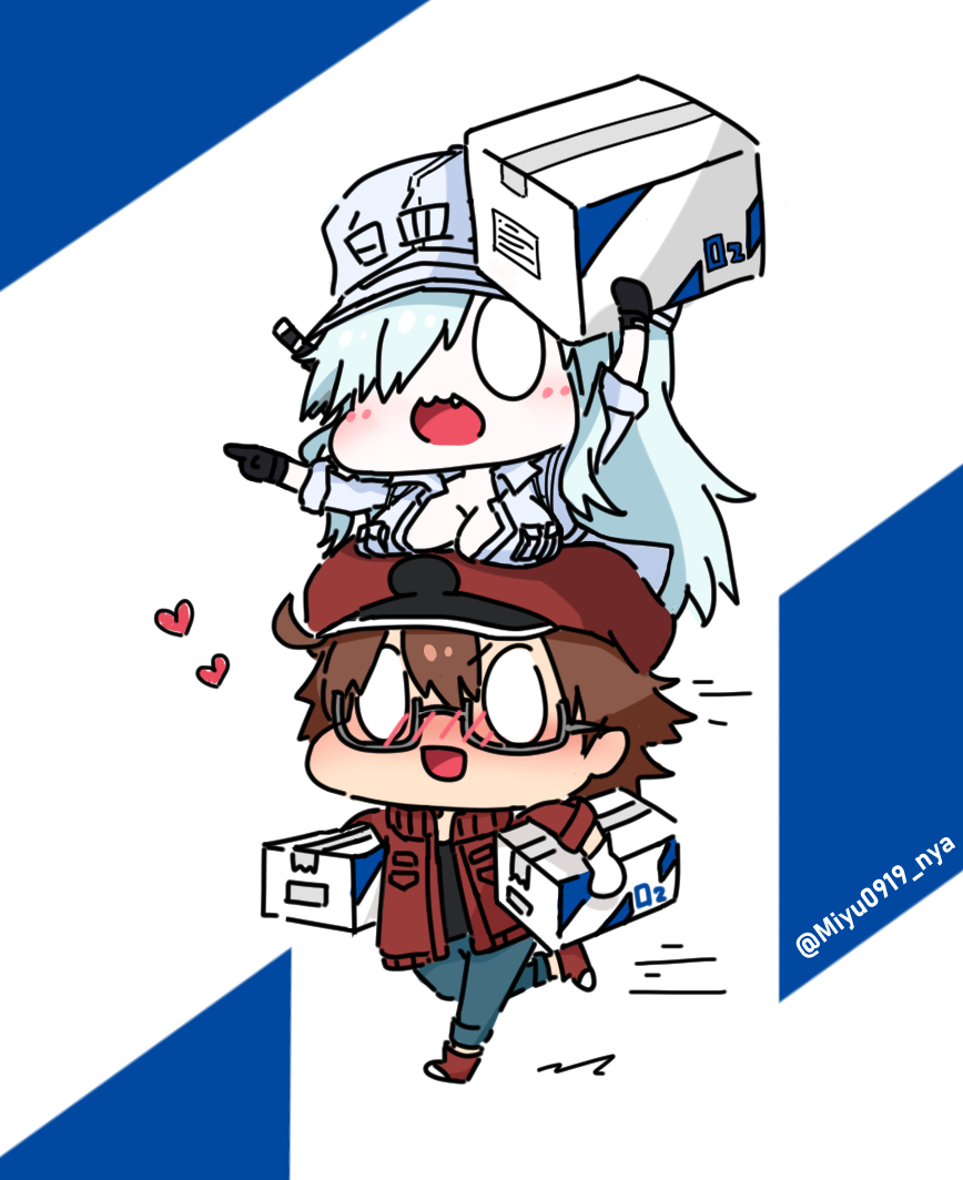 This is a pixiv picture whose title is 運べ運べ〜♪.
