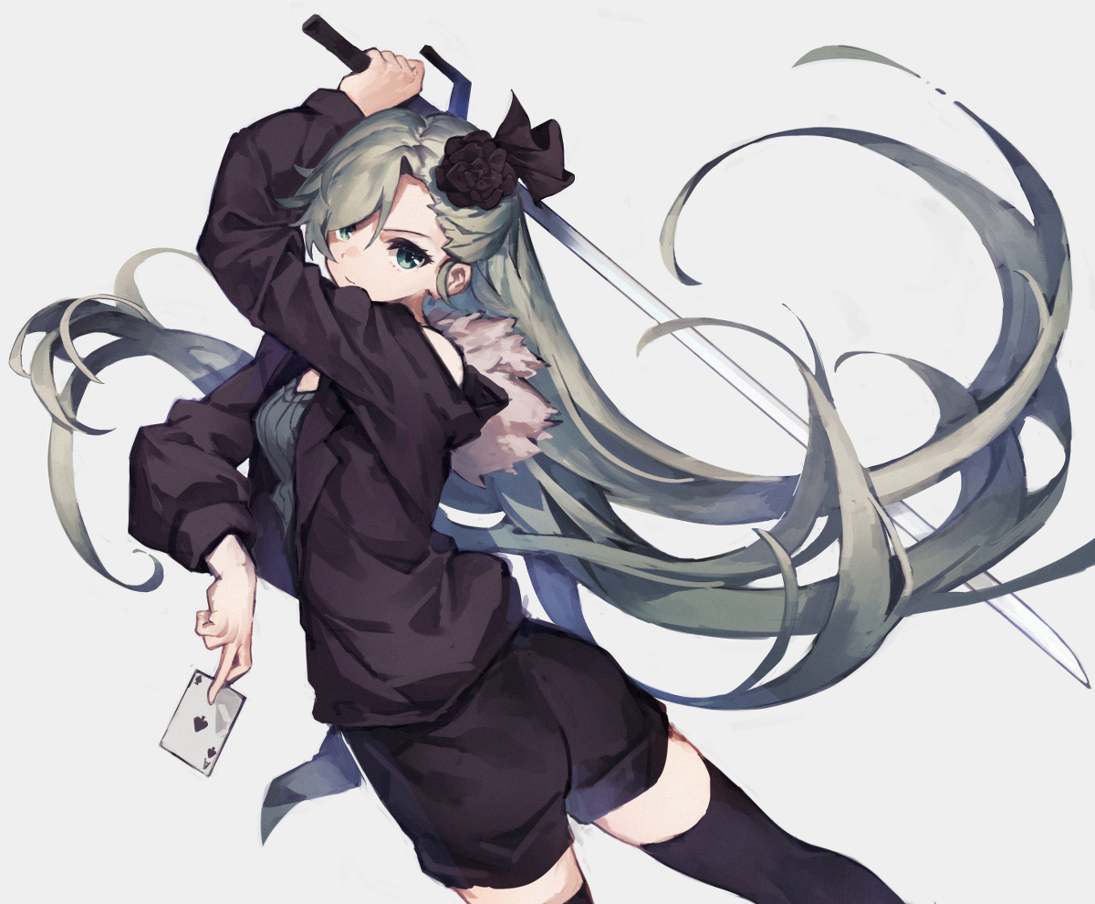 This is a pixiv picture whose title is skeb.