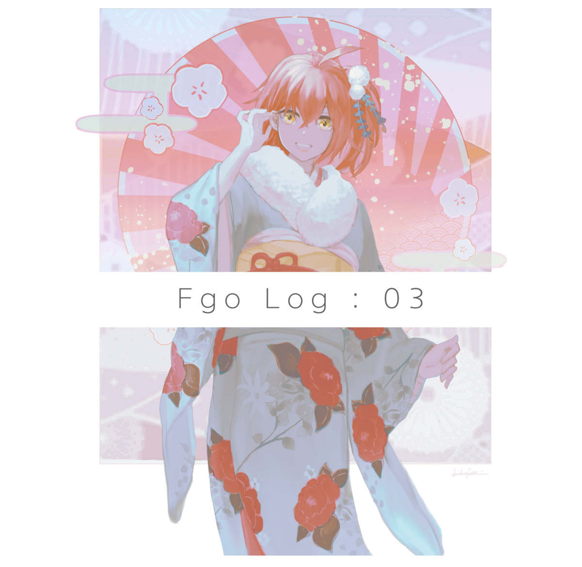 This is a pixiv picture whose title is fgo log :03.