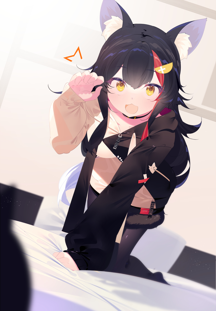 This is a pixiv picture whose title is 大神ミオ.