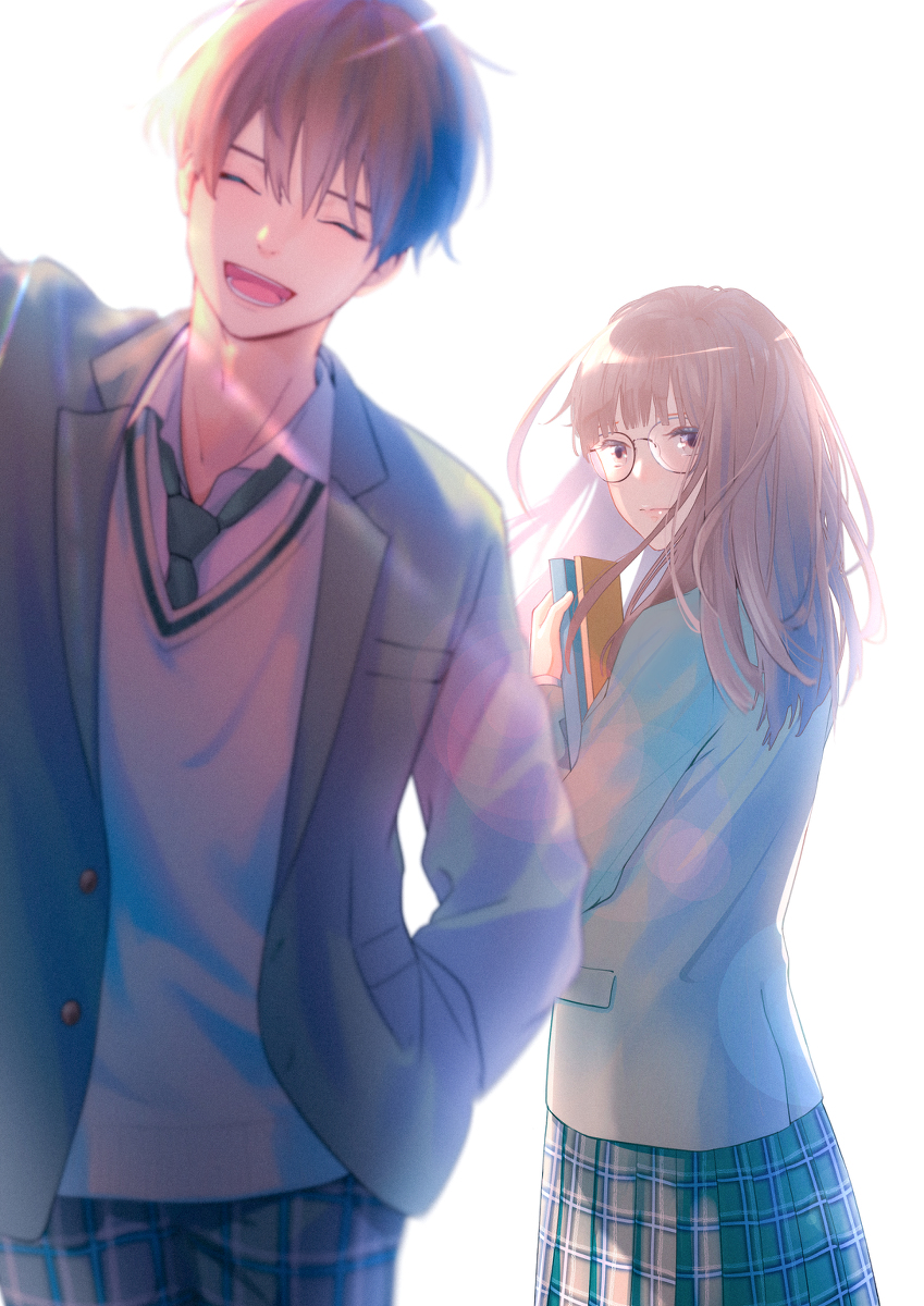 This is a pixiv picture whose title is 目を合わすこともできなかったけど.