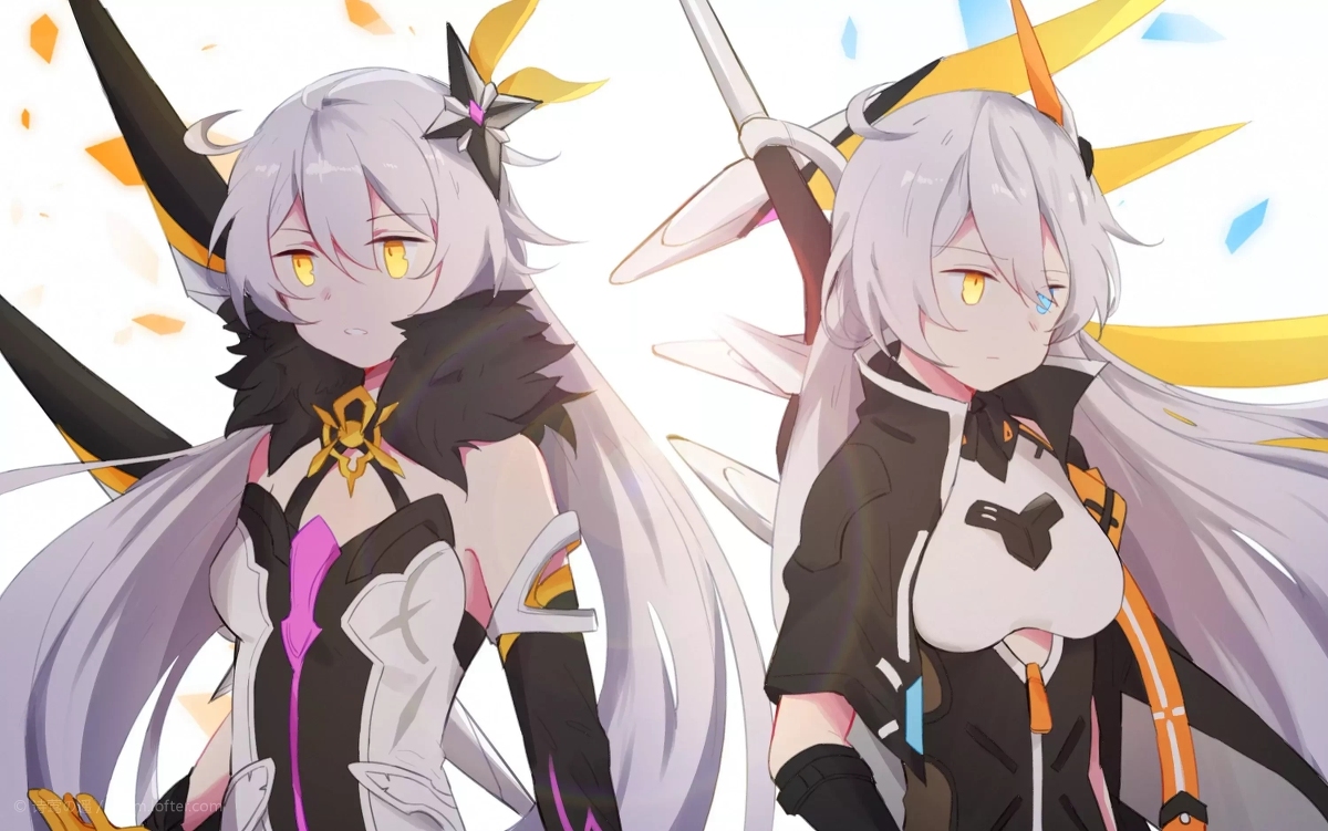 This is a pixiv picture whose title is 女王和她的另一个灵魂.
