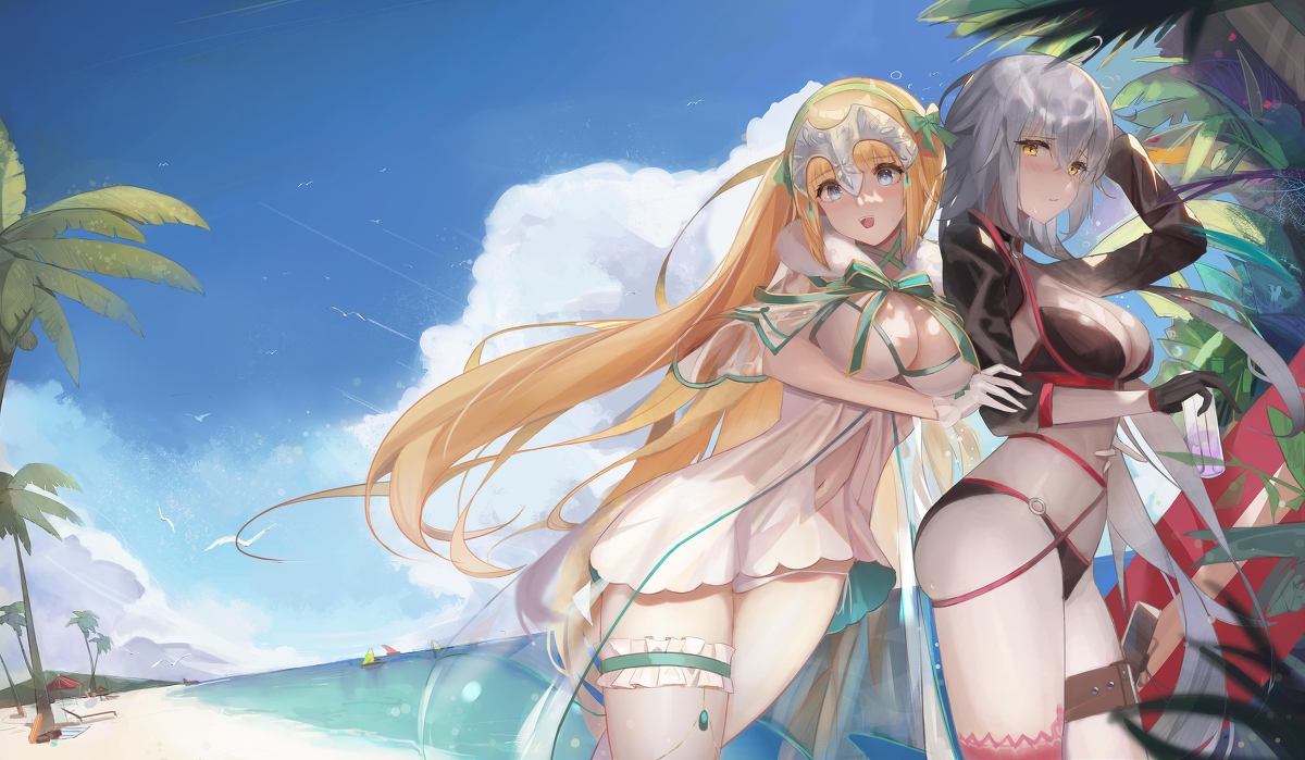 This is a pixiv picture whose title is 夏日.