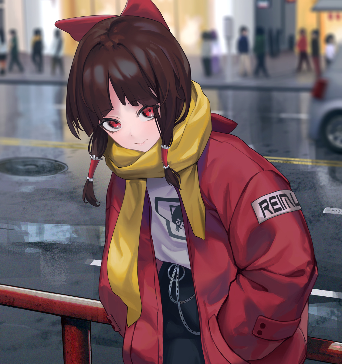 This is a pixiv picture whose title is Touhou Magazine Vol.13 - Reimu.