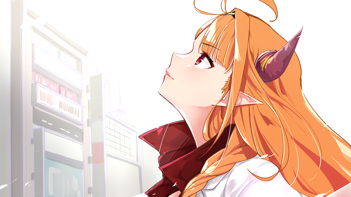 This is a pixiv picture whose title is 桐生ココが如く.