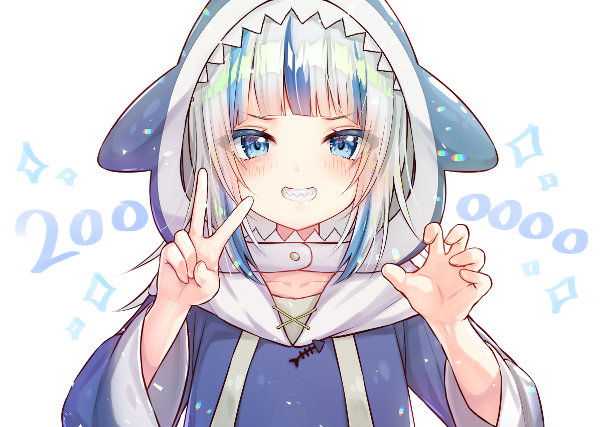 This is a pixiv picture whose title is Gawr Guraちゃん.