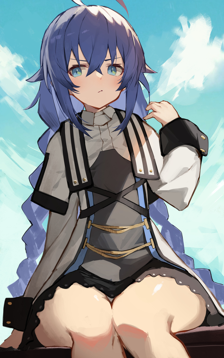 This is a pixiv picture whose title is ロキシー師匠.