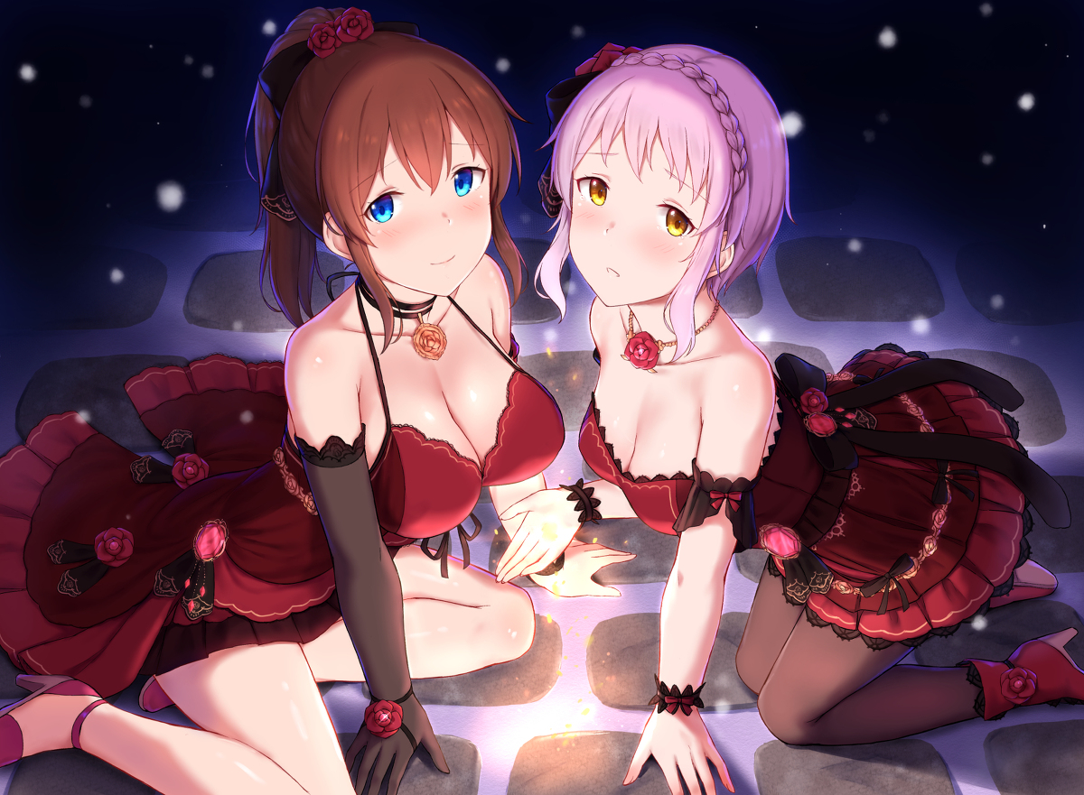 This is a pixiv picture whose title is 佐竹&真壁.