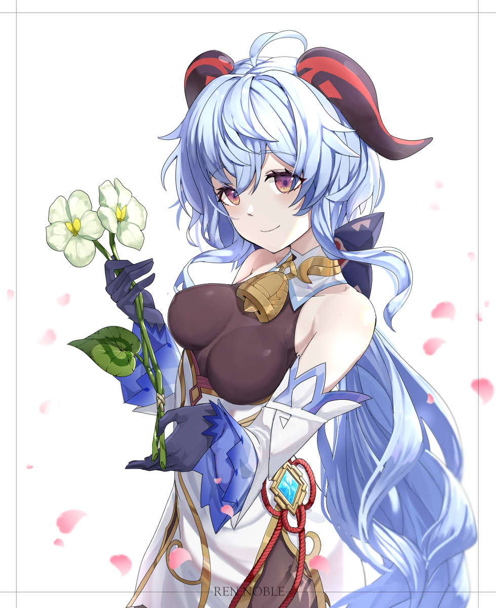 This is a pixiv picture whose title is Qingxin Flower.