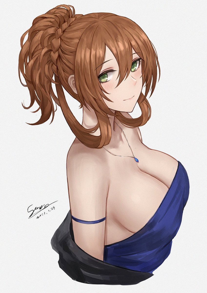This is a pixiv picture whose title is It suits her.