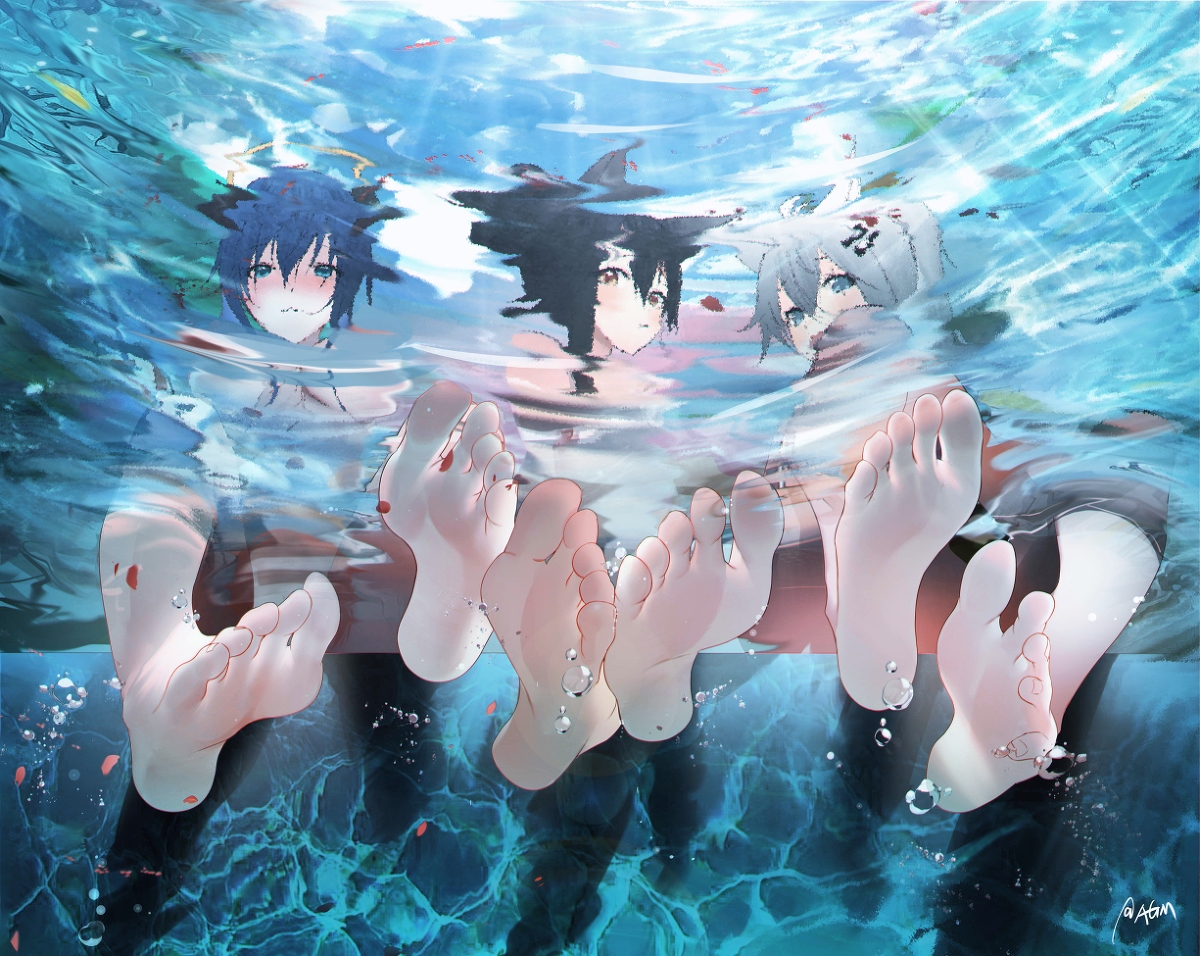 This is a pixiv picture whose title is 泡jojo.