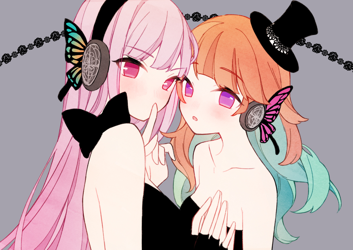 This is a pixiv picture whose title is magnet.