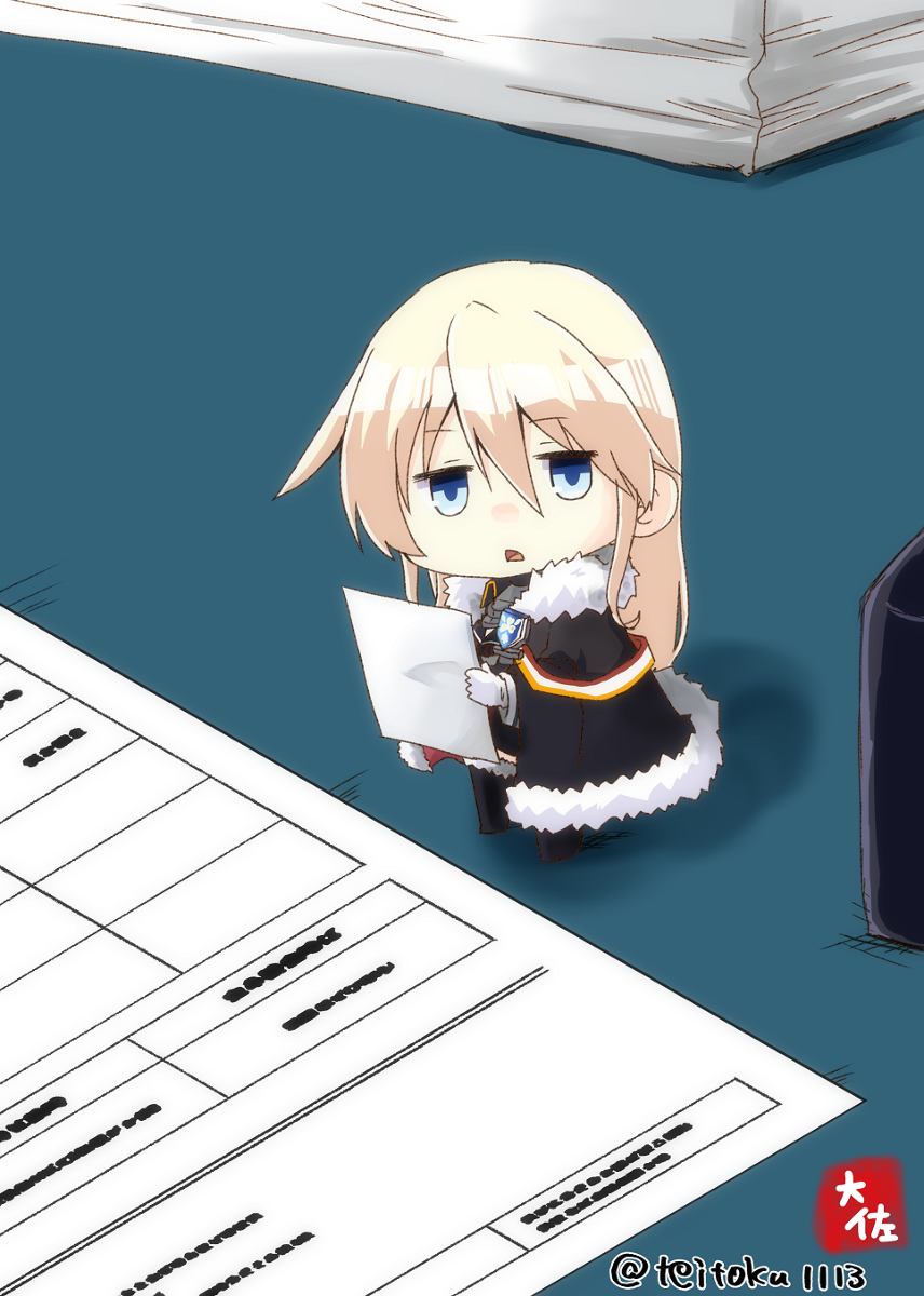 This is a pixiv picture whose title is ビスマルク.