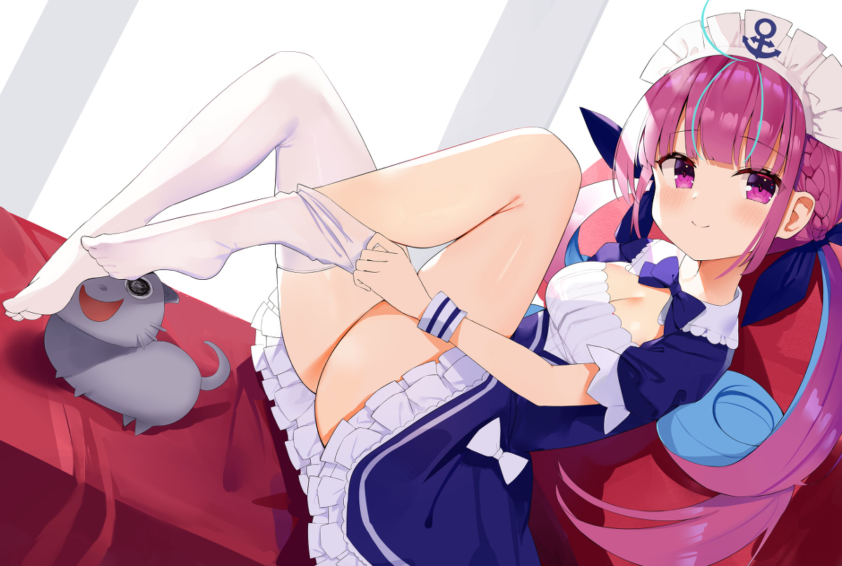 This is a pixiv picture whose title is 猫猫能有什么坏心思呢.