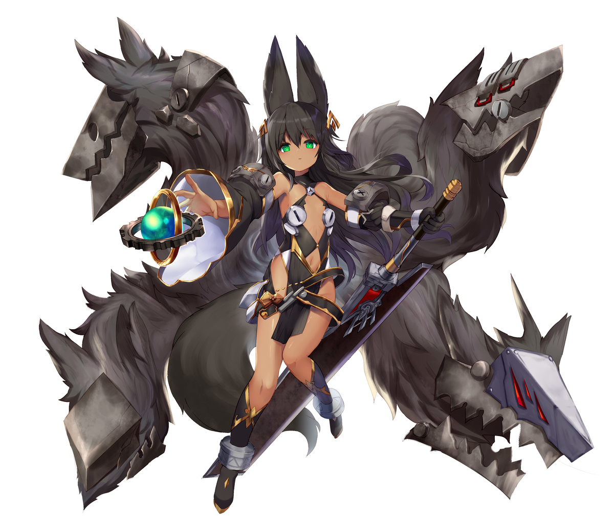 This is a pixiv picture whose title is fox.