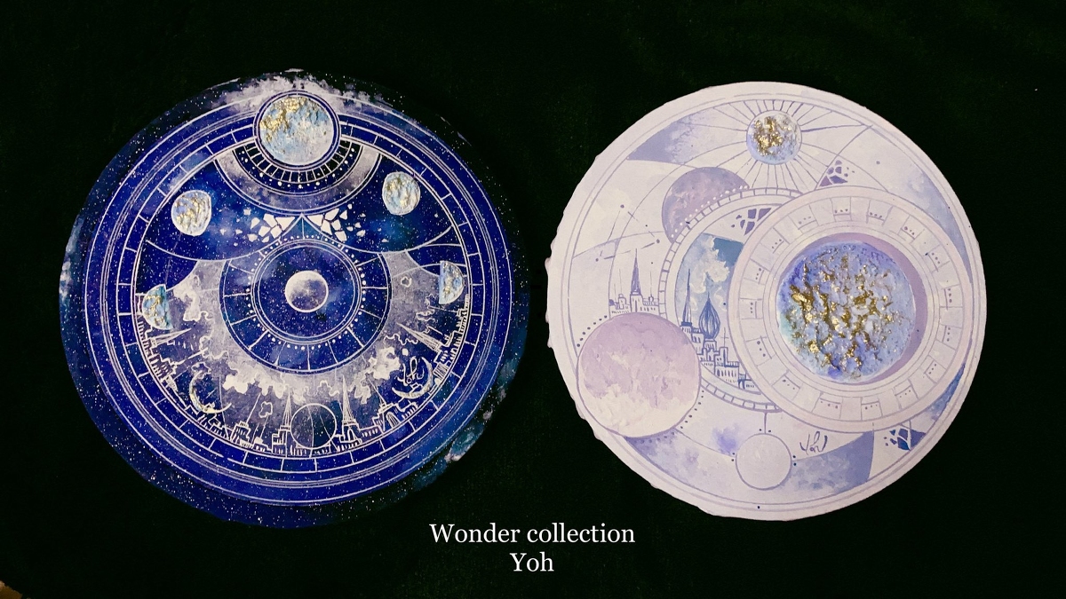 This is a pixiv picture whose title is Moon/Sun.