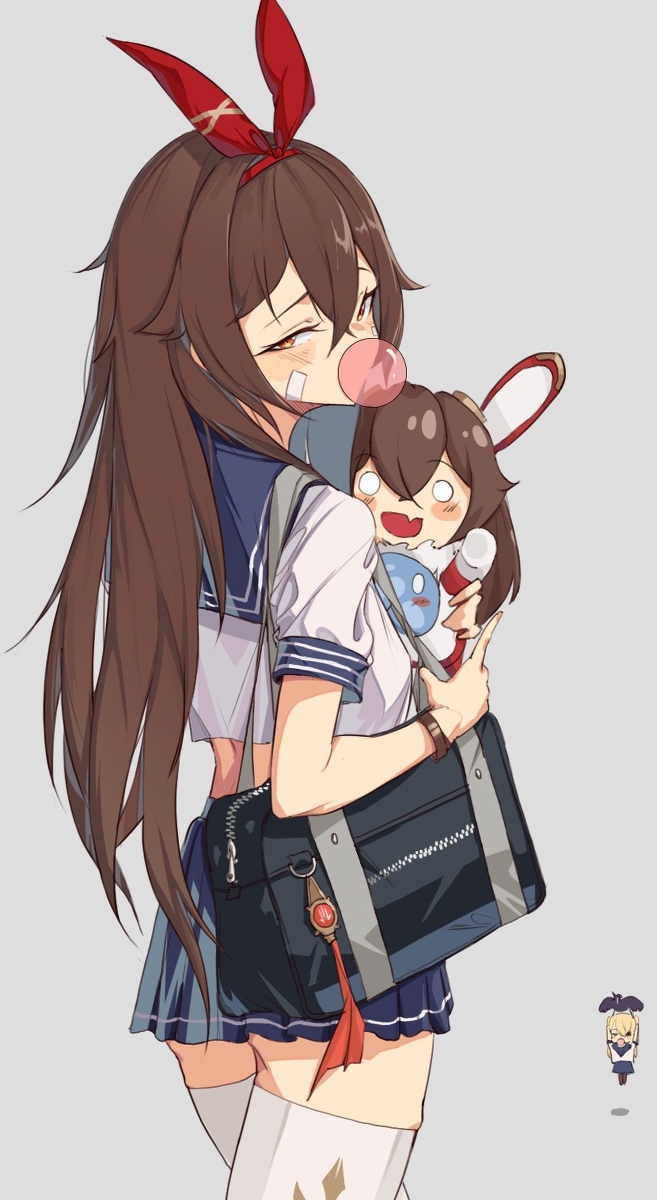 This is a pixiv picture whose title is School amber.