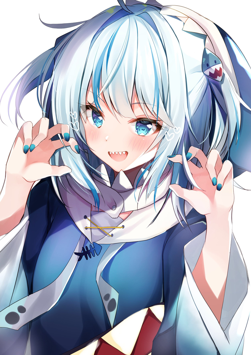 This is a pixiv picture whose title is サメちゃん.