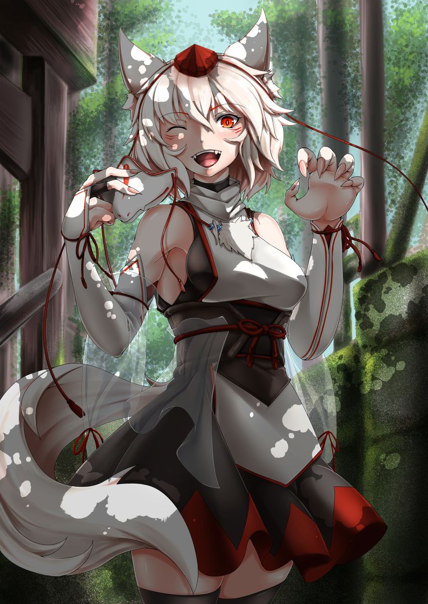 This is a pixiv picture whose title is 椛ちゃん.
