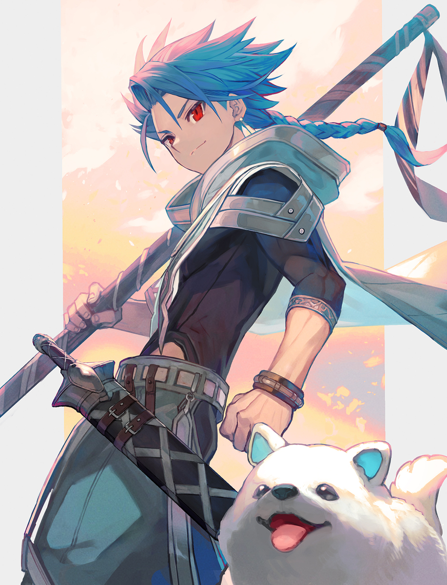 This is a pixiv picture whose title is セタンタ.