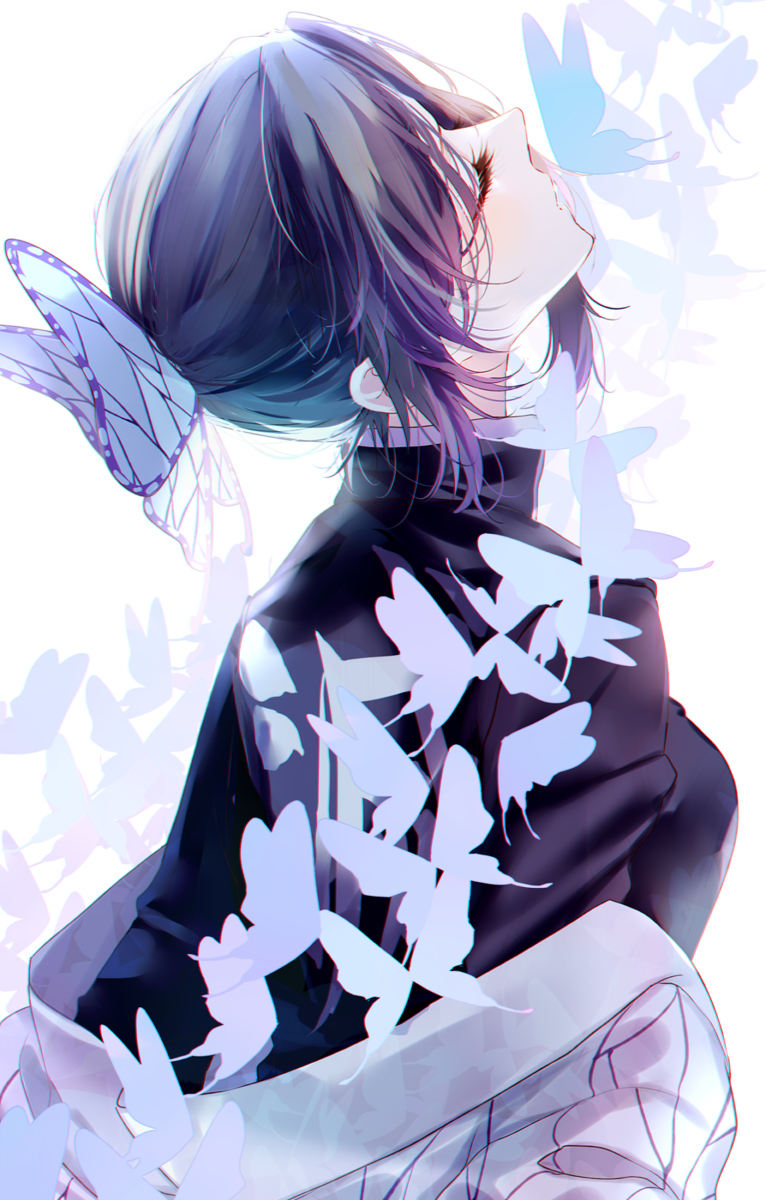This is a pixiv picture whose title is 蝶.