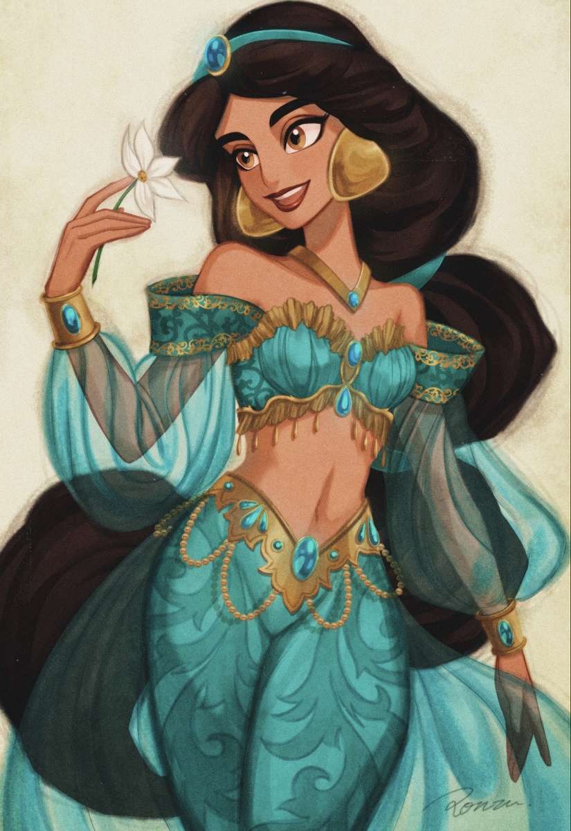 This is a pixiv picture whose title is Jasmine.