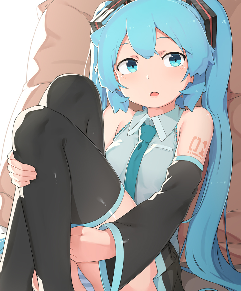 This is a pixiv picture whose title is ﾐｸﾁｬﾝ.