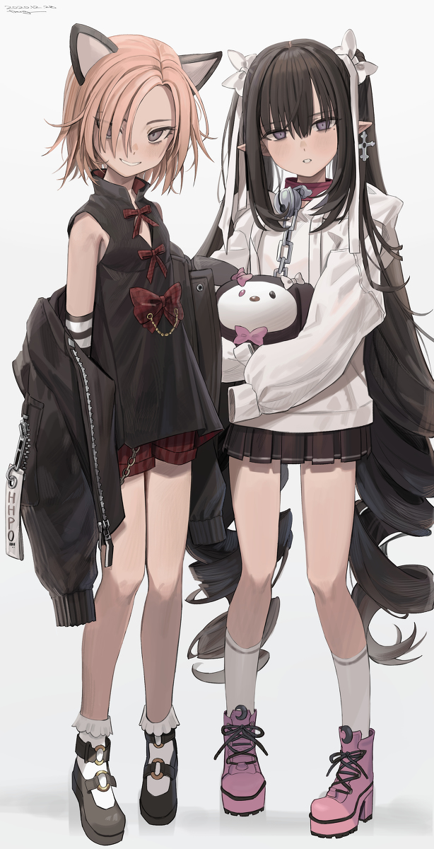 This is a pixiv picture whose title is DOLLS.