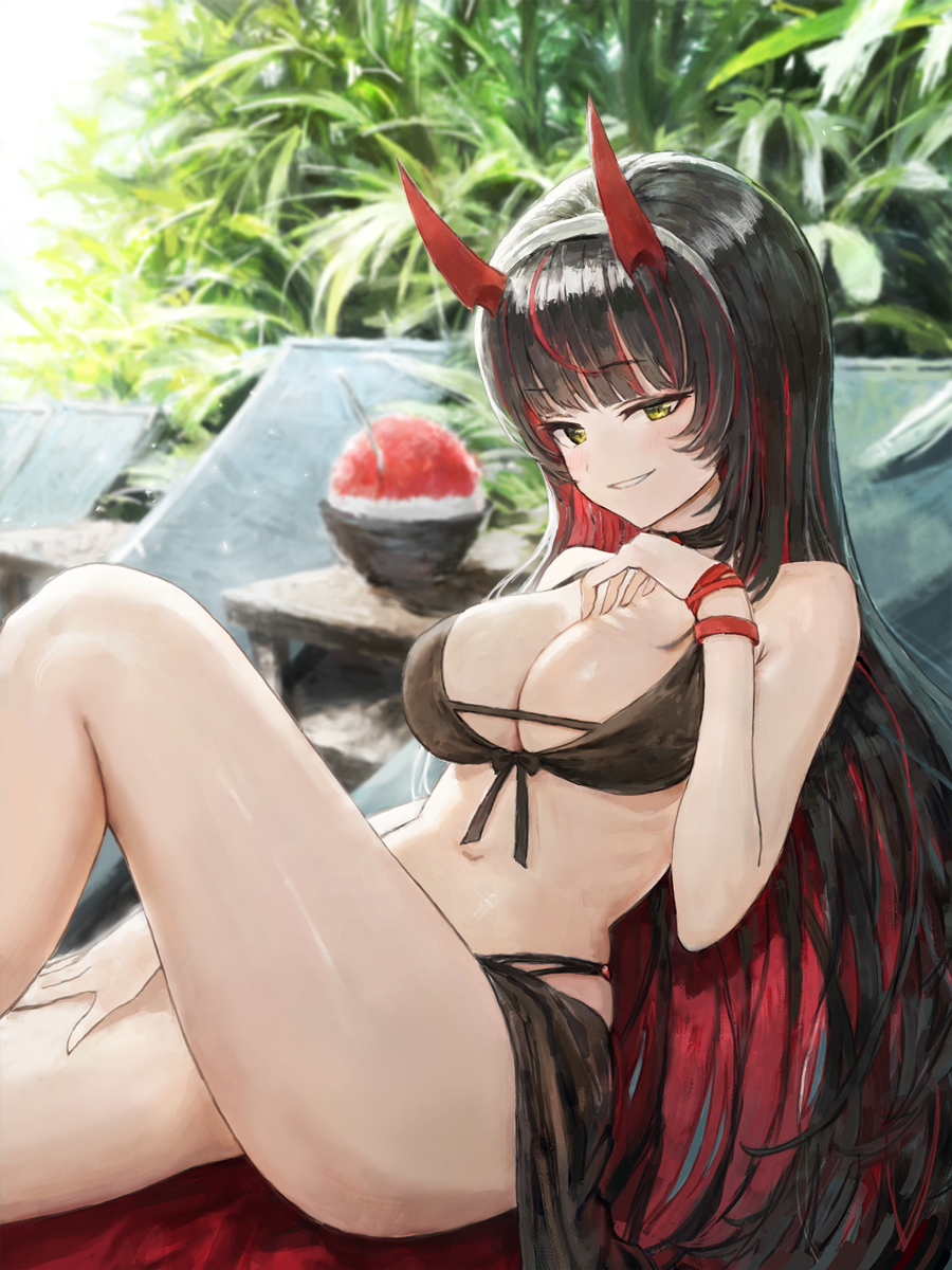 This is a pixiv picture whose title is pn72夜喰.