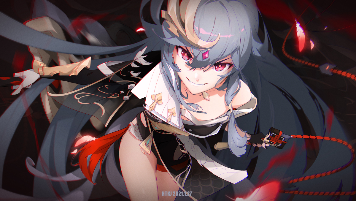 This is a pixiv picture whose title is 识之律者.