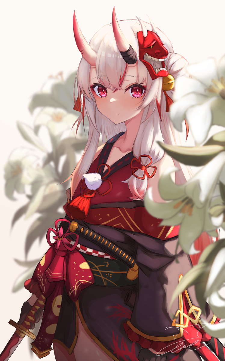This is a pixiv picture whose title is あやめ.