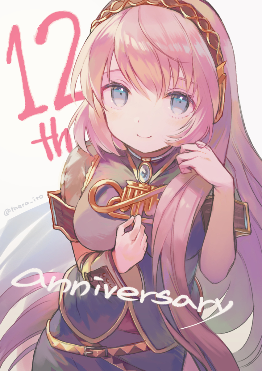 This is a pixiv picture whose title is ルカさん12周年.